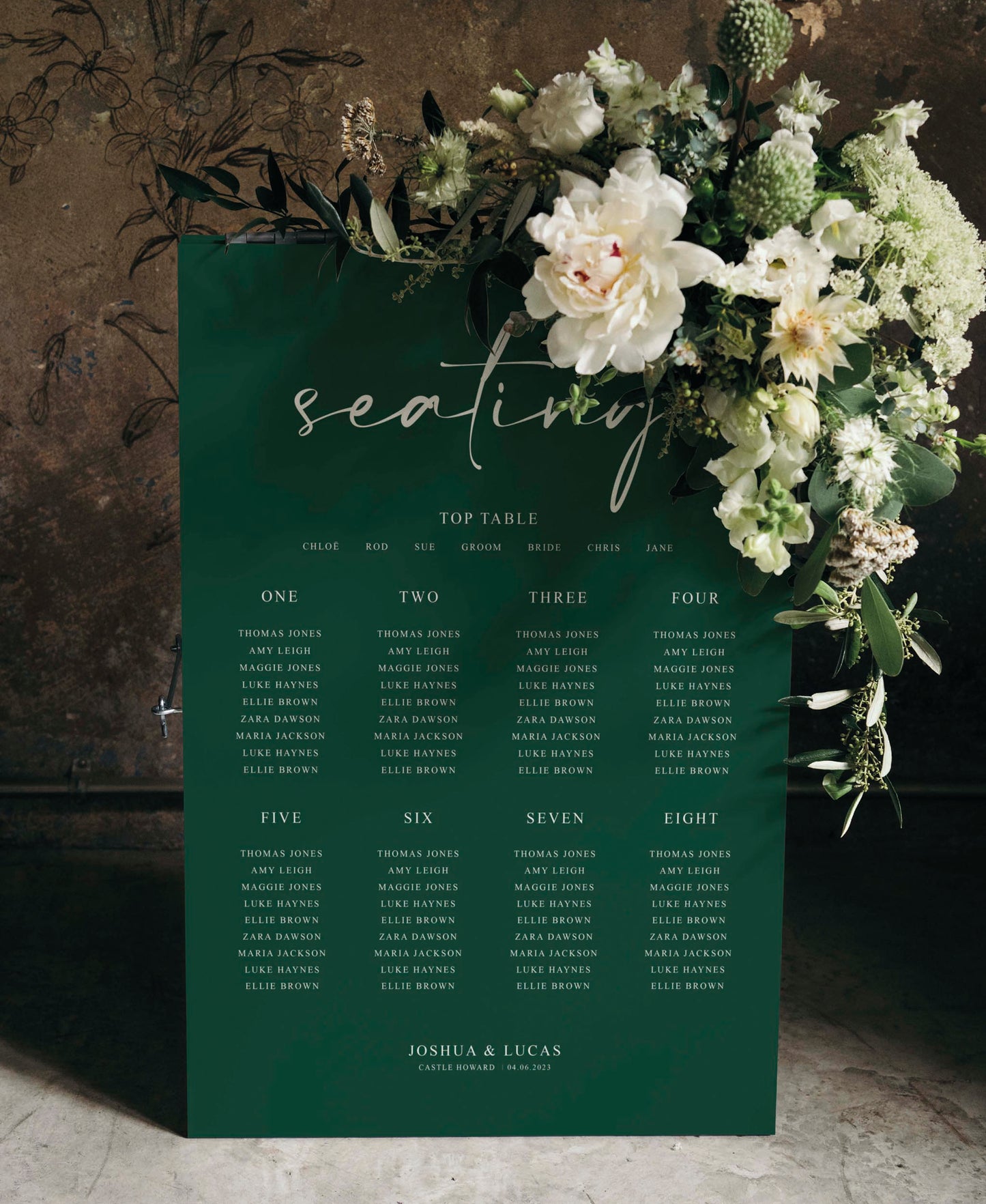 Victoria - Wedding Seating Plan