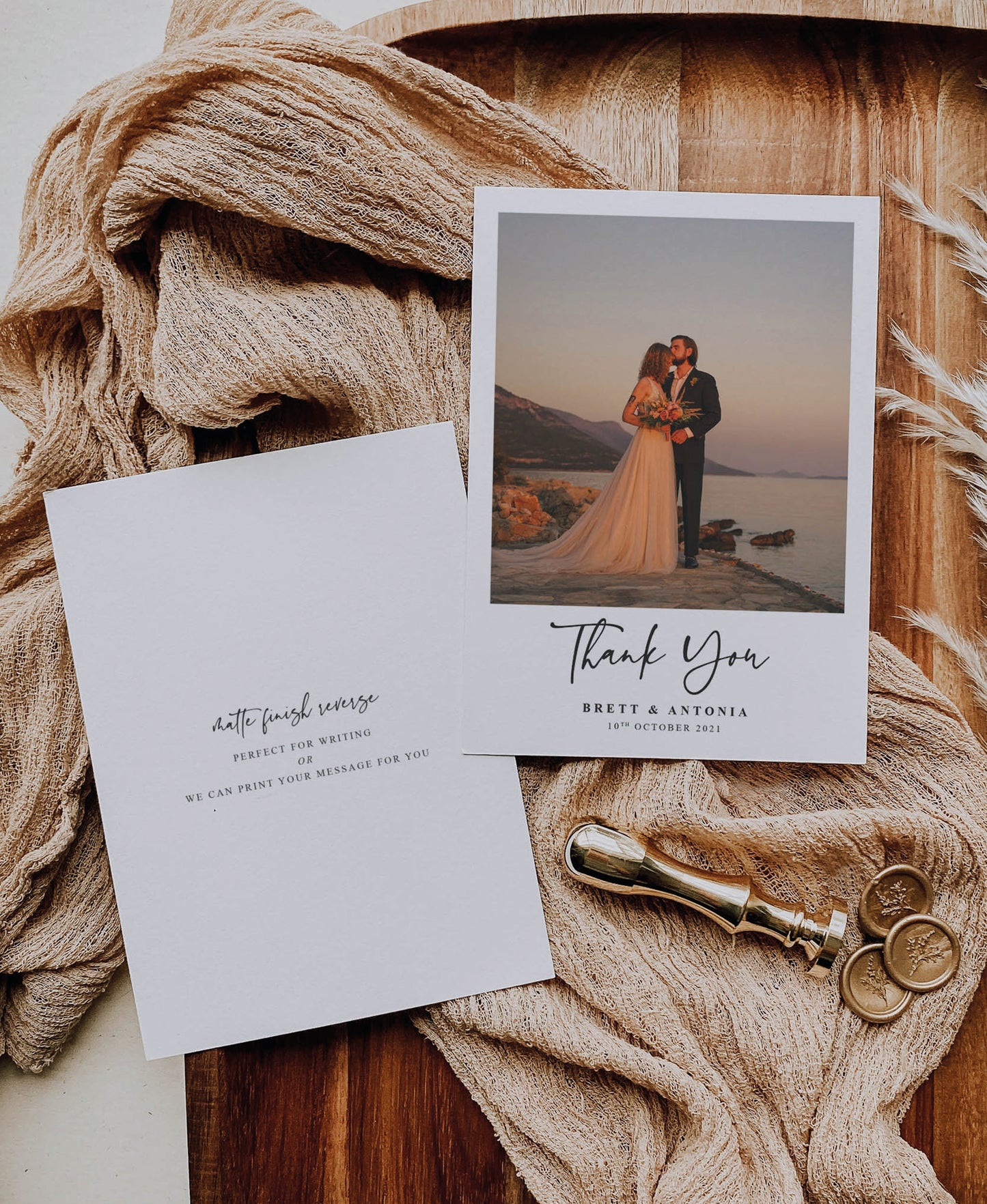 Personalised Thank You Cards