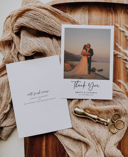 Personalised Thank You Cards