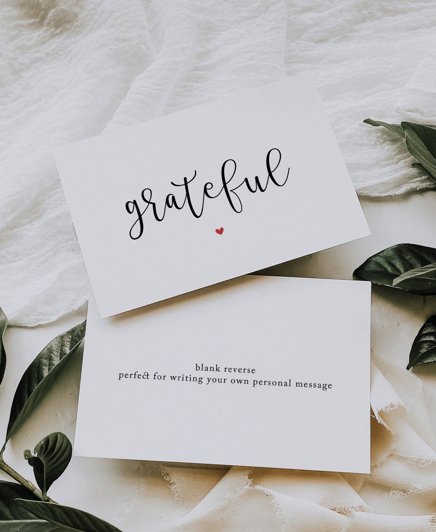 Grateful Thank You Cards
