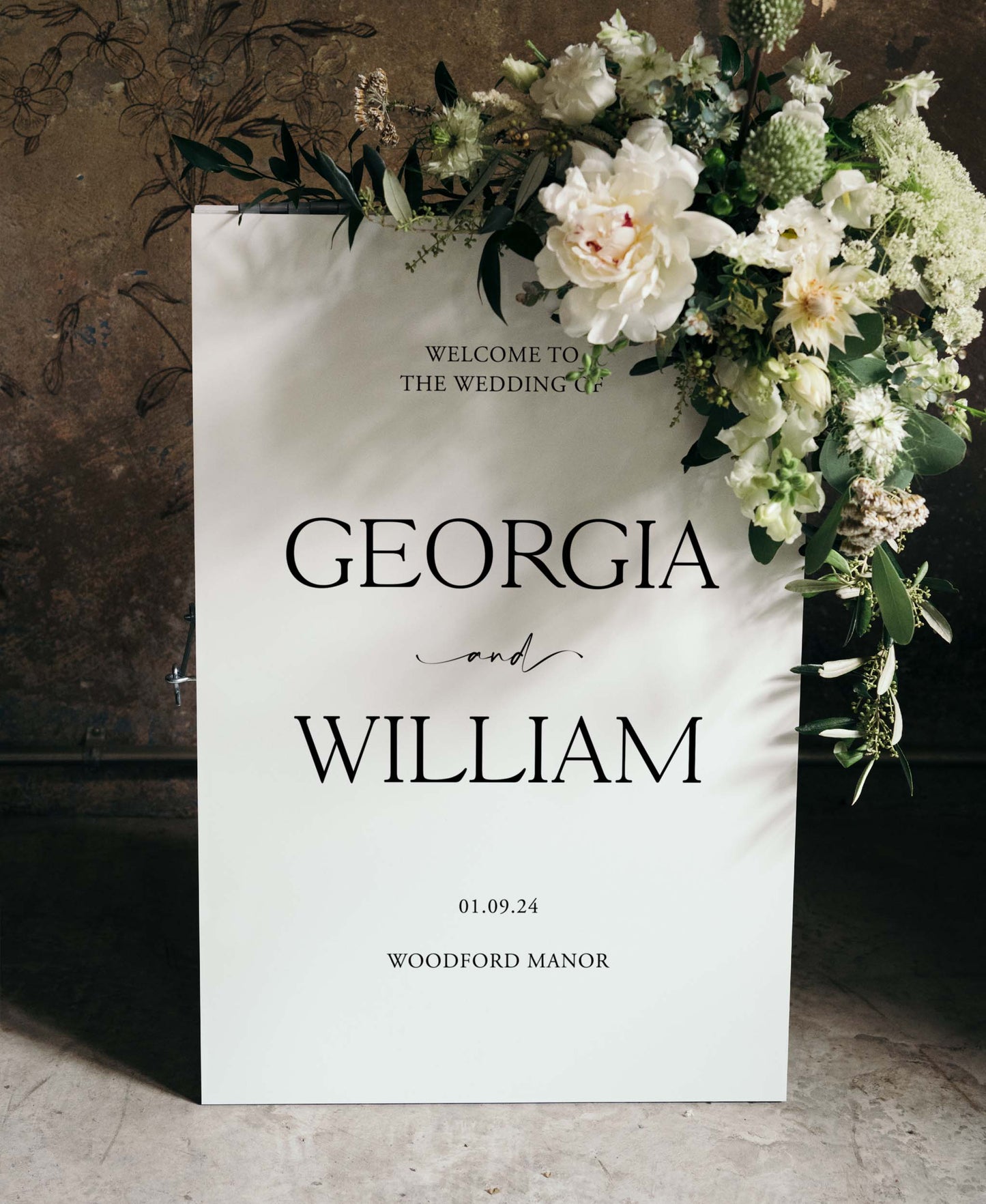 Jayne - Wedding Welcome Sign