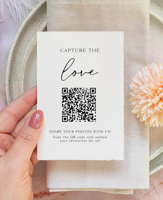 QR Capture the Love Cards