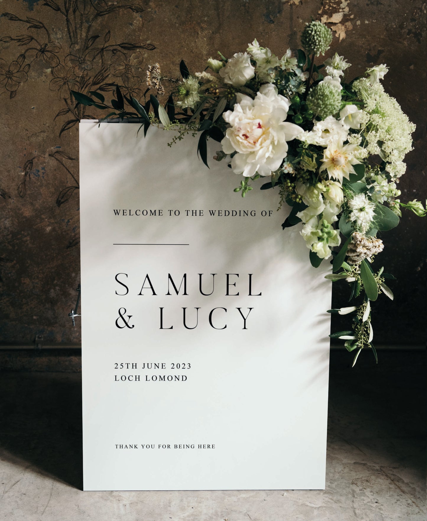 Harper - Wedding Welcome Sign