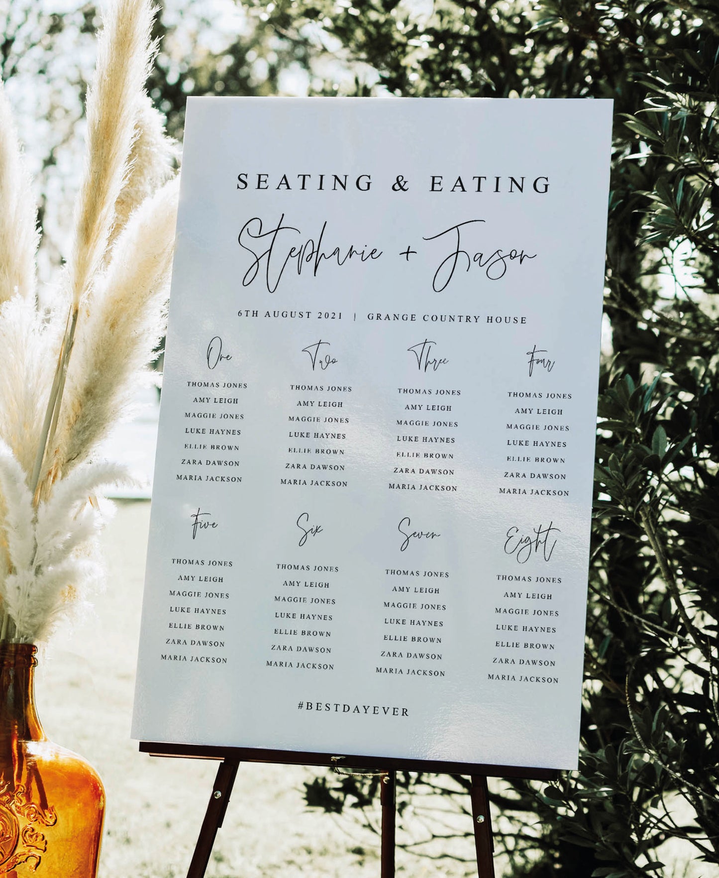 Layla - Wedding Seating Plan