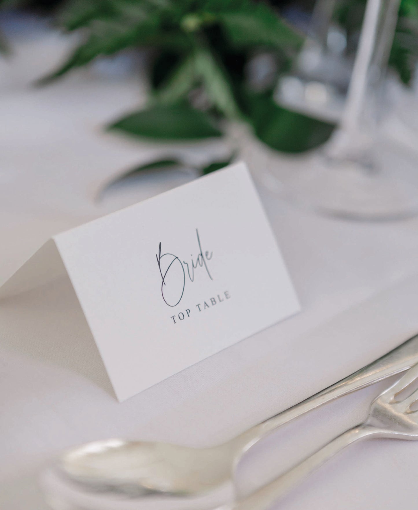 Camellia - Wedding Name Cards