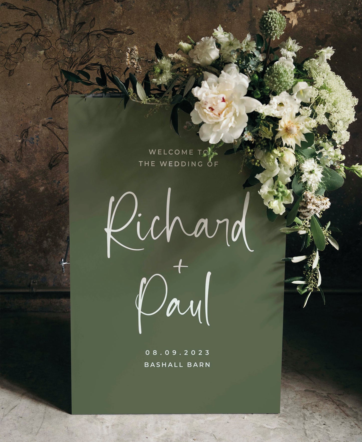 Orchid - Wedding Welcome Sign