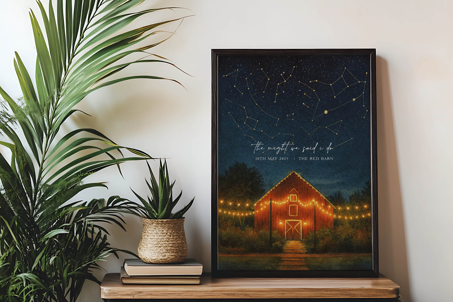 Custom Star Map Print | Personalised Night Sky