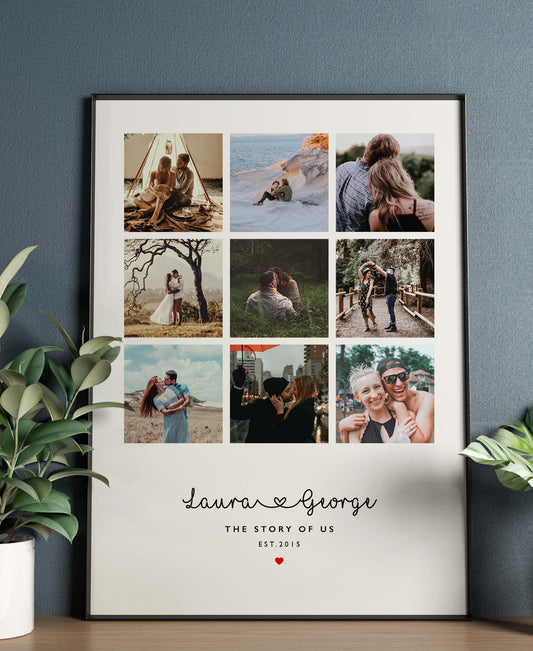Personalised Photo Collage Print