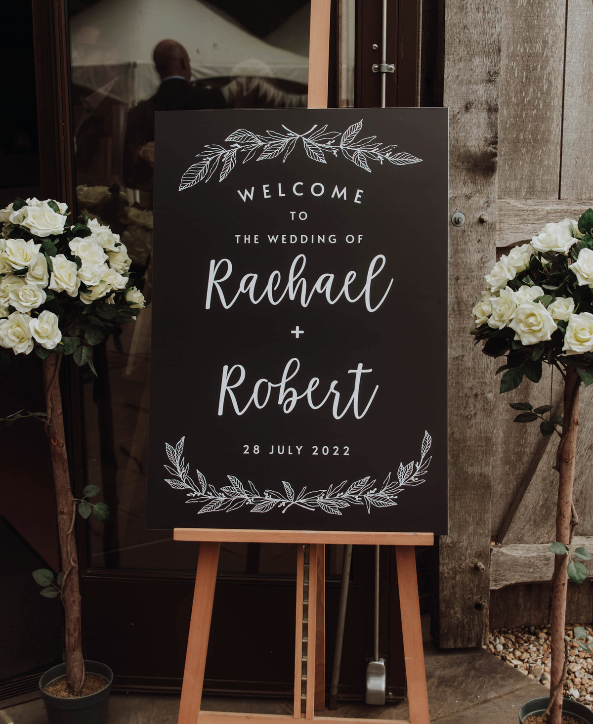 Welcome Ranchiel Rachel - Wedding Welcome Sign – The Friendly Paper Co.