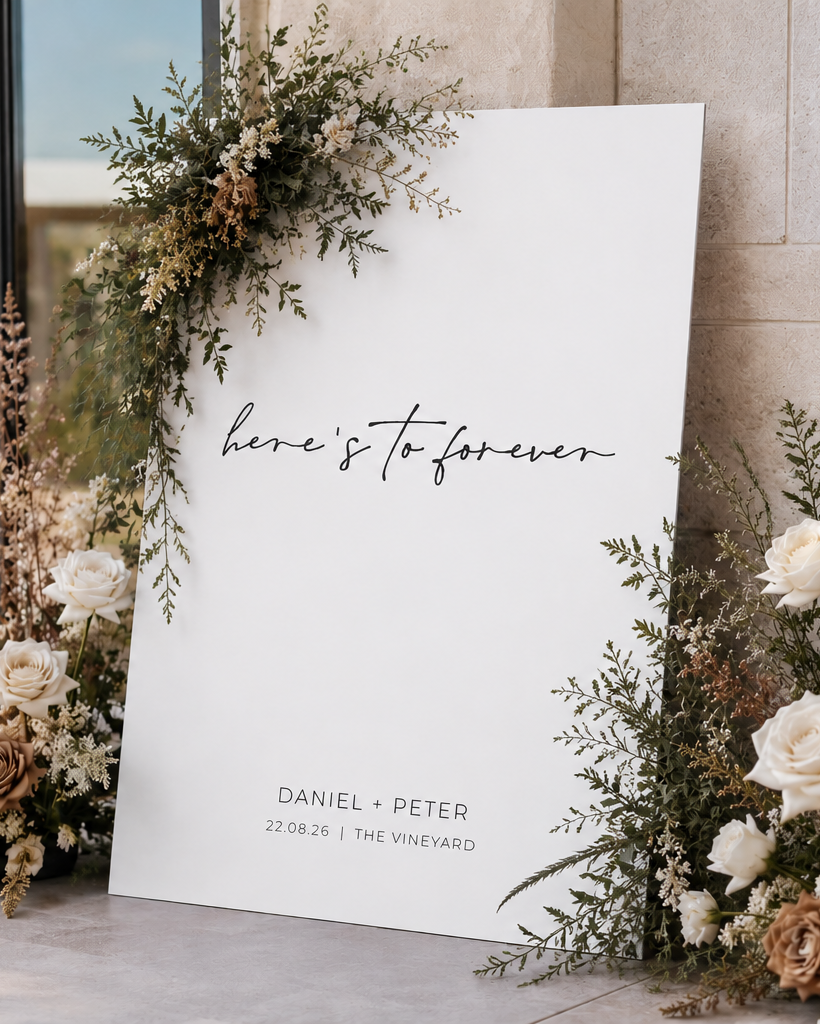 Mila - Wedding Welcome Sign