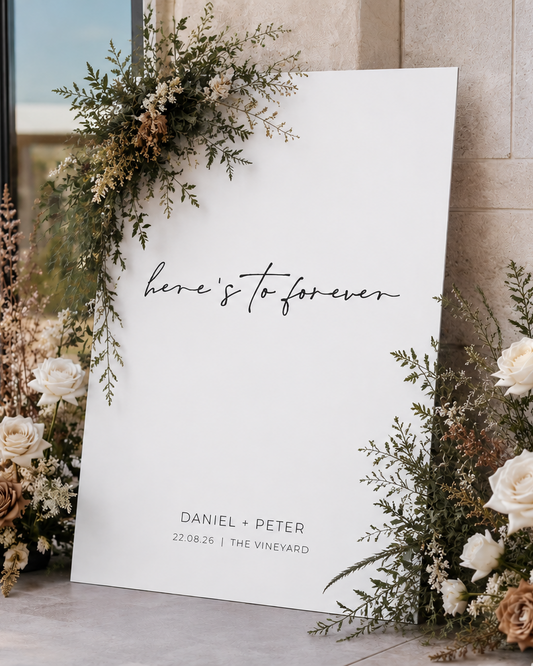 Mila - Wedding Welcome Sign