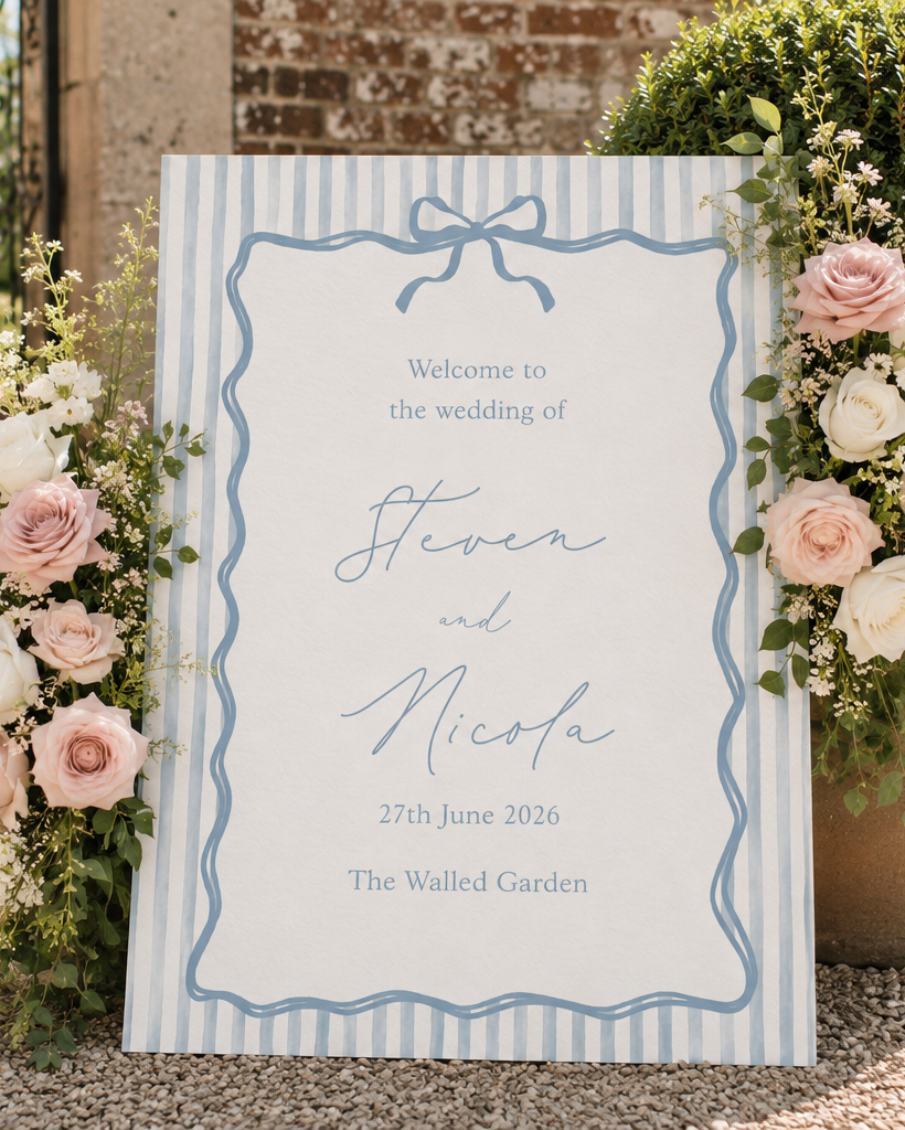 Provence - Wedding Welcome Sign